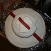 Football Birthday cake